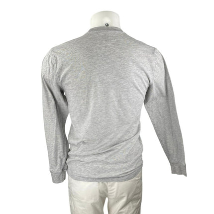 Ultra Game NBA New York Knicks Basketball Gray Long Sleeve Pullover Tee Shirt M