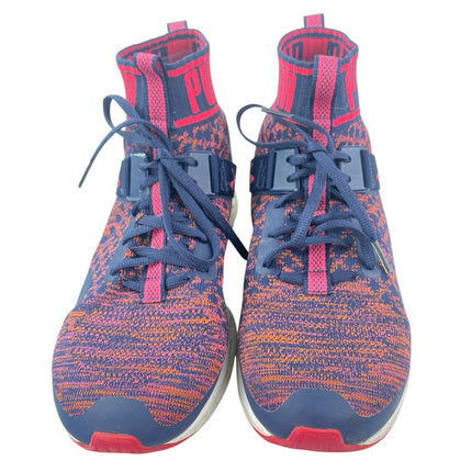 Puma Ignite Evoknit Women's Pink Lace Up High Top Athletic Sneakers Shoes Sz 9.5