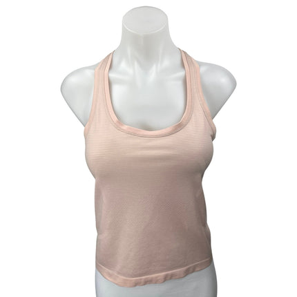 Lululemon Peach Pink Racerback Yoga Workout Running Athletic Tank Top Size 4