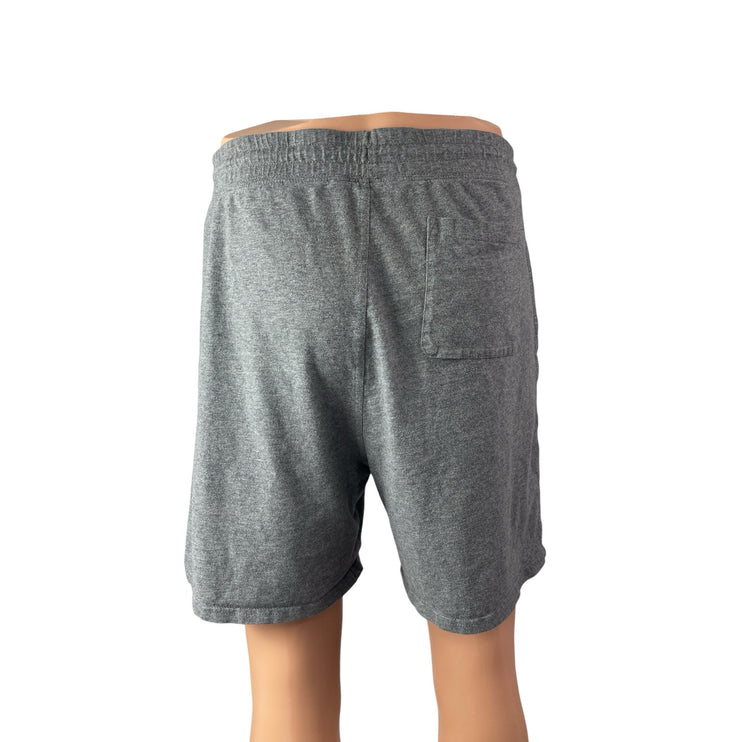 J.Crew Men's Gray High Rise Yoga Sports Athletic Activewear Sweat Shorts Sz M/L