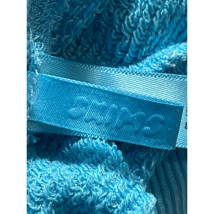 Skims Blue High Rise Drawstring Activewear Athletic Palazzo Trousers Pants Sz XS