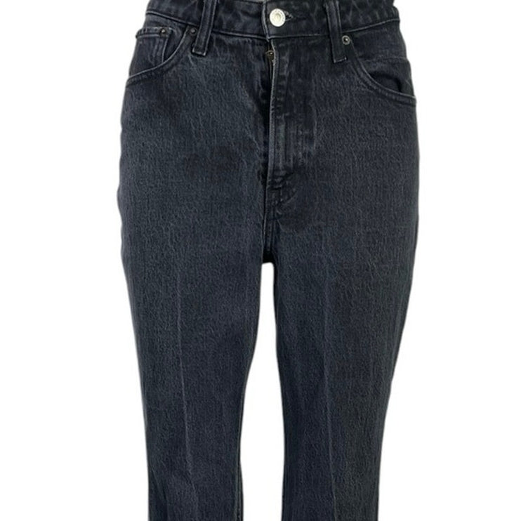 Abercrombie & Fitch The Vintage Flare High Rise Black Bootcut Denim Jeans Sz 26