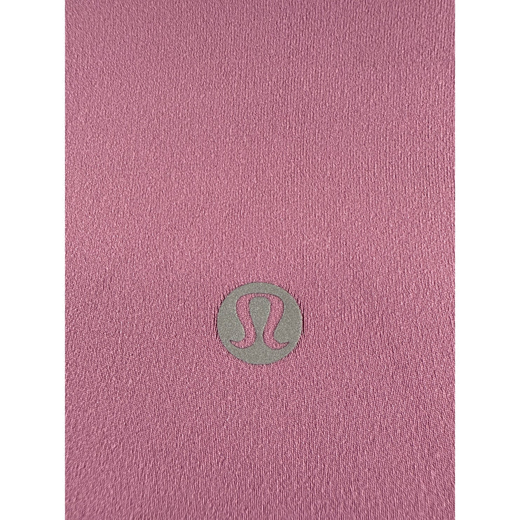 Lululemon Women's Purple Pink Mid Rise Yoga Workout Athletic Biker Shorts Size 6