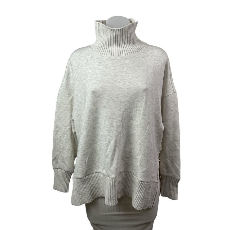 Varley Barker Women's Ribbed High Neck Long Sleeve Sweatshirt Sweater Top Sz XS