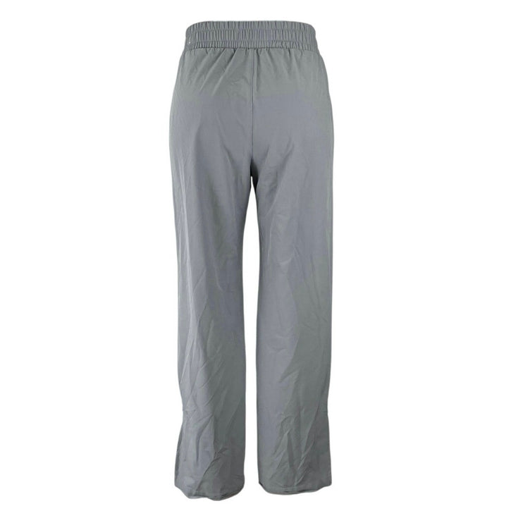Abercrombie & Fitch Women's Gray Pull On Slit Wide Leg Trousers Pants Size XXS