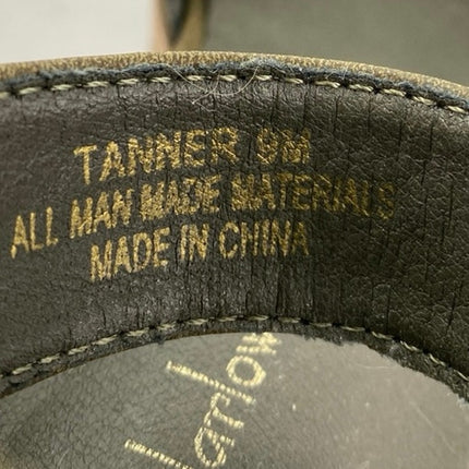 House Of Harlow 1960 Tanner Green Suede Ankle Strap Platform Heels Sandals Sz 9M