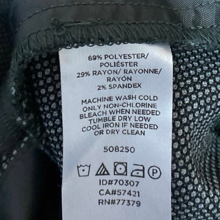 Ann Taylor Women's Gray Button Down Blazer & Trousers Pants 2Pc Suit Set Sz 0/2