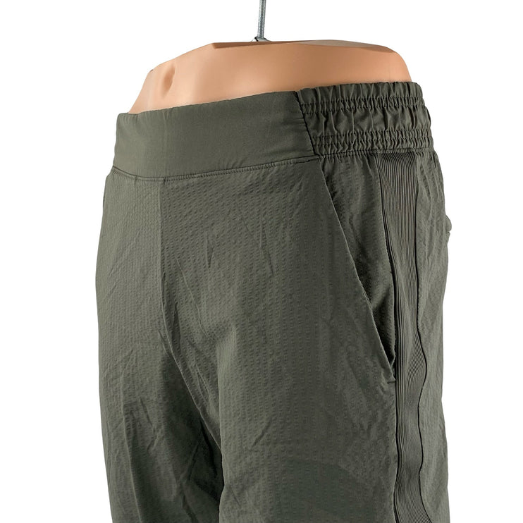 Athleta Women's Green High Rise Yoga Athletic Activewear Trousers Jogger Pants 8
