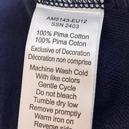 NEW ATM Pique Men's Blue Knit Elastic Waist Drawstring Pockets Sweat Shorts Sz L