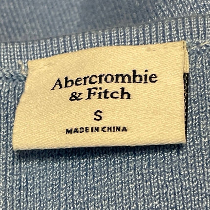 Abercrombie & Fitch Blue Sleeveless Backless Cami Camisole Bodycon Mini Dress S