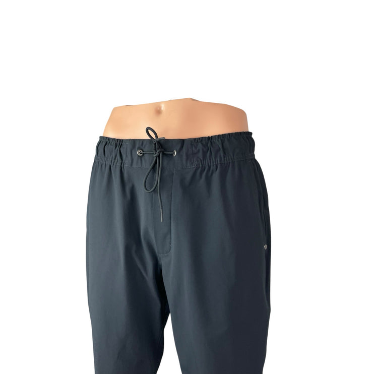 Vuori Men's Black Yoga Athletic Activewear Track Trousers Jogger Sweat Pants L