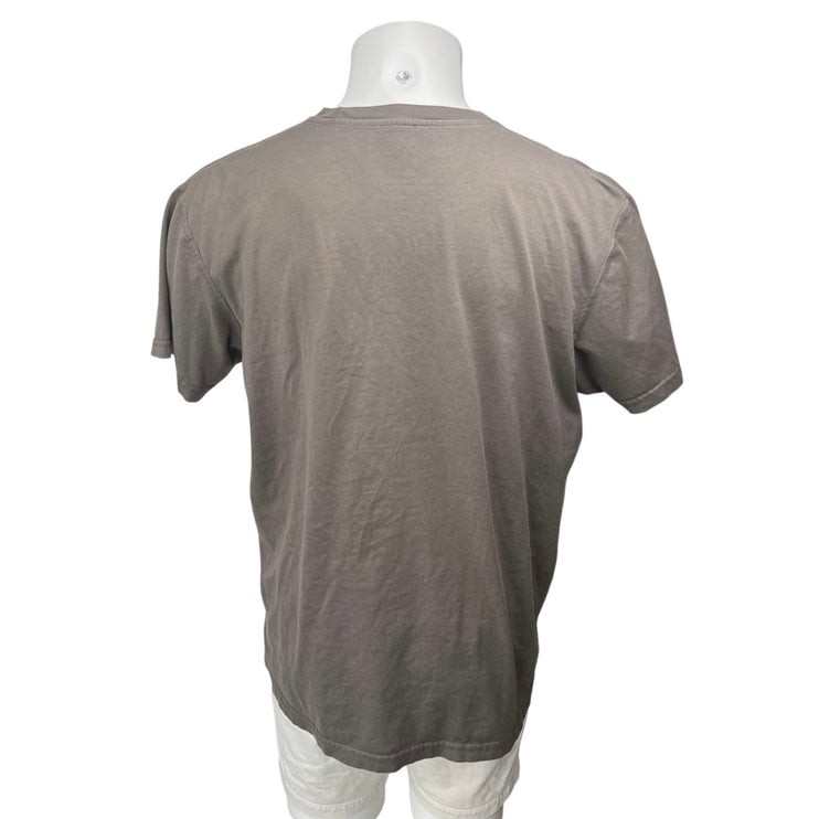 Marc Ecko Men's Brown Tan Short Sleeve Crew Neck Graphic Tee T-Shirt Top Size XL