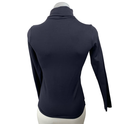 Zara Women's Black Long Sleeve Turtleneck Knit Base Layer Sweater Top Size S