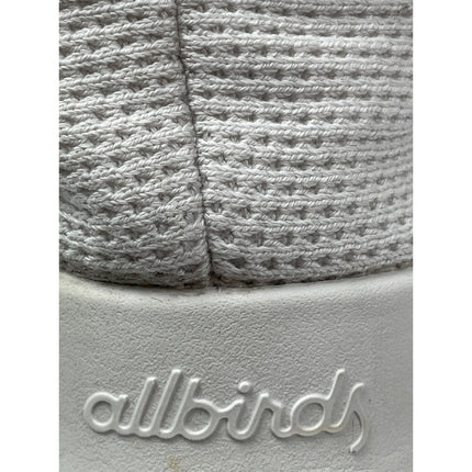 Allbirds Tree Runner Off White Lace Up Athletic Running Sneakers Shoes Size 12in