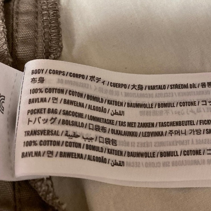 Abercrombie & Fitch Mens Green Elastic Waist Drawstring Casual Bermuda Shorts XL