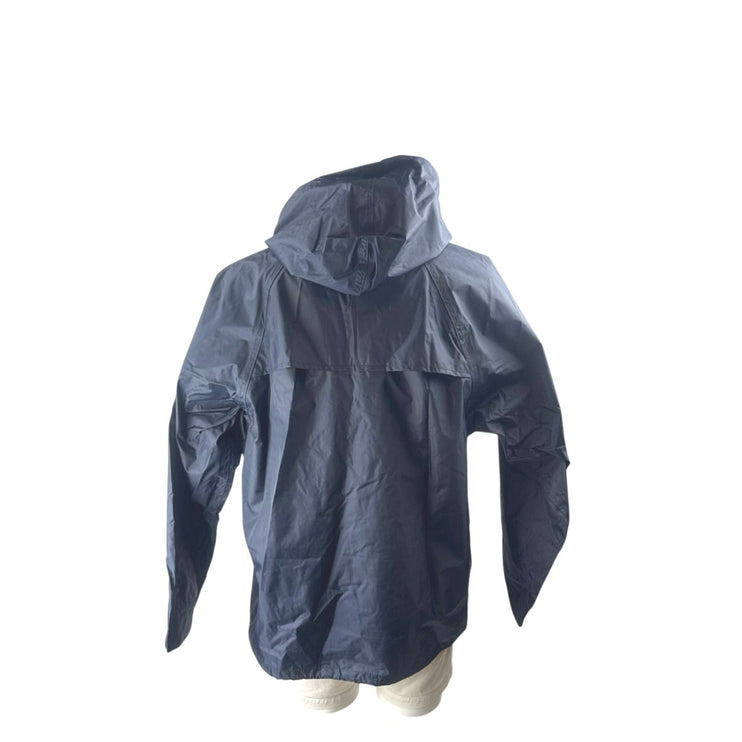 PortWest Men's Blue Hoodie Hooded Waterproof Workwear Rain Coat Jacket Size L