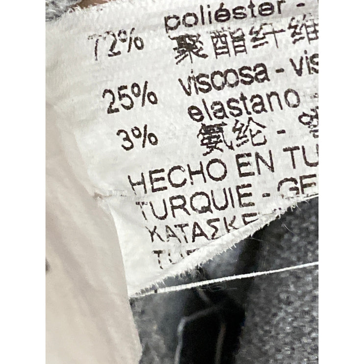 Zara Women's Gray Collared Long Sleeve Pockets Button Down Shirt Coat Jacket S