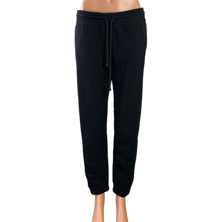 Aritzia TNA Cozy Women's Black Sweatfleece Boyfriend Jogger Sweat Pants Size M