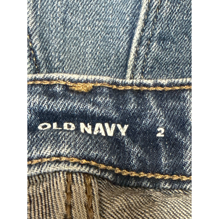 Old Navy Women's Blue High Rise Bell Bottom Bootcut Flare Denim Jeans Pants Sz 2