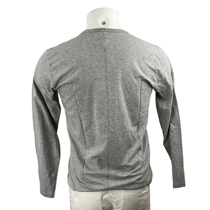 Rag & Bone Men's Gray Crew Neck Long Sleeve Sweater Sweatshirt Tee T-Shirt Top M
