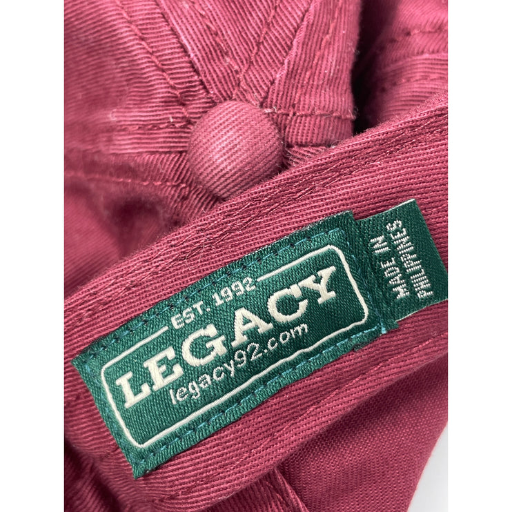 Legacy Unisex Red Harvard University Class of 2025 Dad Strapback Hat Cap OS