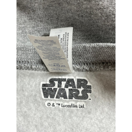 Star Wars Classic AT-AT Crew Gray Graphic Long Sleeve Sweatshirt Top Size S[