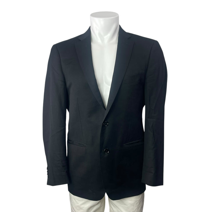 Indochino Men's Black Notch Lapel Long Sleeve Blazer Sports Suit Jacket Size M