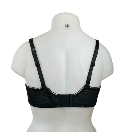 Savage X Fenty Black X-Ray Vision Half Cup Plunge Adjustable Underwire Bra 40C