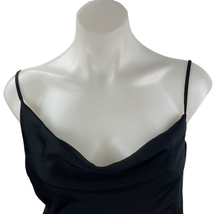 Urban Outfitters Women's Black Sleeveless Cowl Neck Cami Camisole Tank Top Sz M
