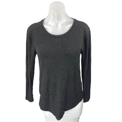 J.Crew Women's Black Crewneck Long Sleeve Pullover Knit Sweatshirt Sweater Top M