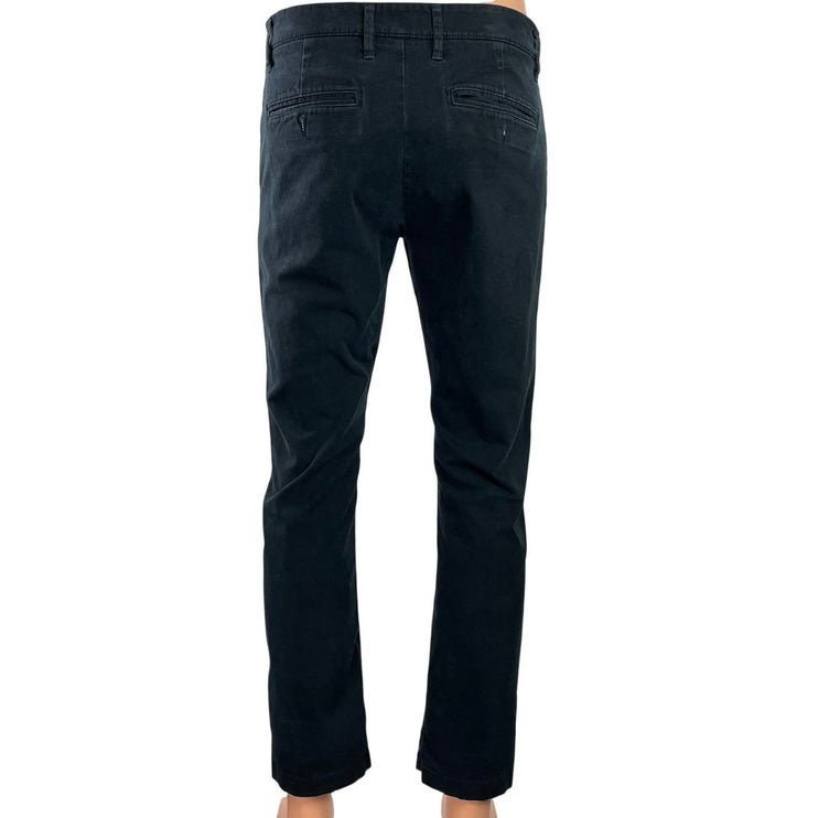 Goodfellow & Co The Every Wear Chino Men's Black Straight Trousers Pants 31x30