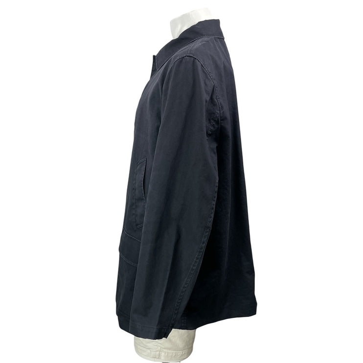 J.Crew Ludlow Men's Navy Blue Long Sleeve Pocket Casual Coat Jacket Size XL
