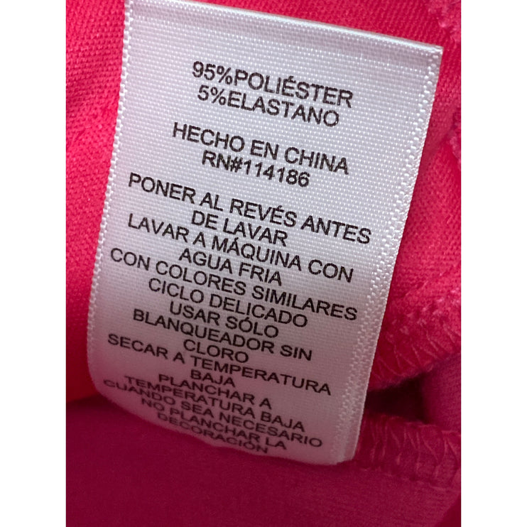 Juicy Couture Pink Velvet Velour Long Sleeve Zip Up Hoodie Sweatshirt Jacket S