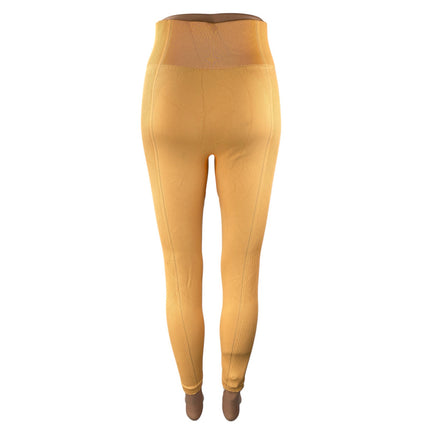 Gymshark Beige High Waist Skinny Yoga Gym Athletic Activewear Leggings Pants S