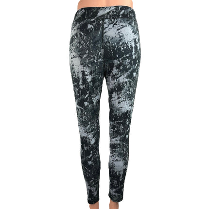 Champion Duo Dry Multicolor Abstract Print Low Rise Workout Legging Pants Size L