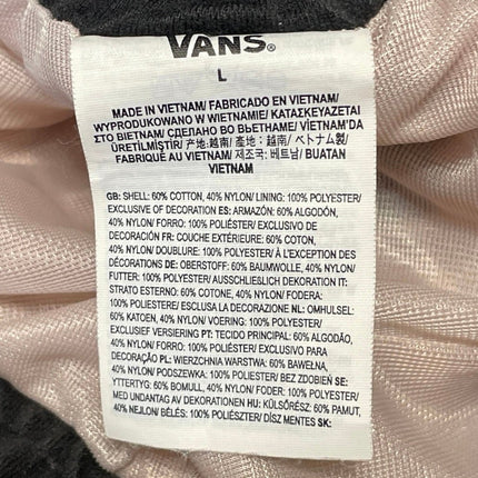 Vans Men's Pink Blue Colorblock Drawstring Relaxed Fit Swim Board Shorts Size L