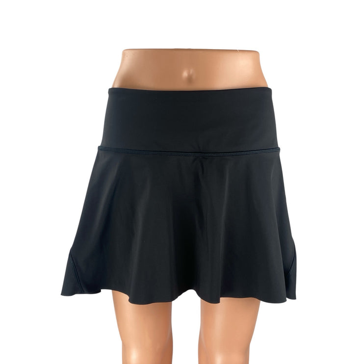 Athleta Ace Sports Athletic Activewear Skater Mini Flare A-Line Skort Skirt Sz M