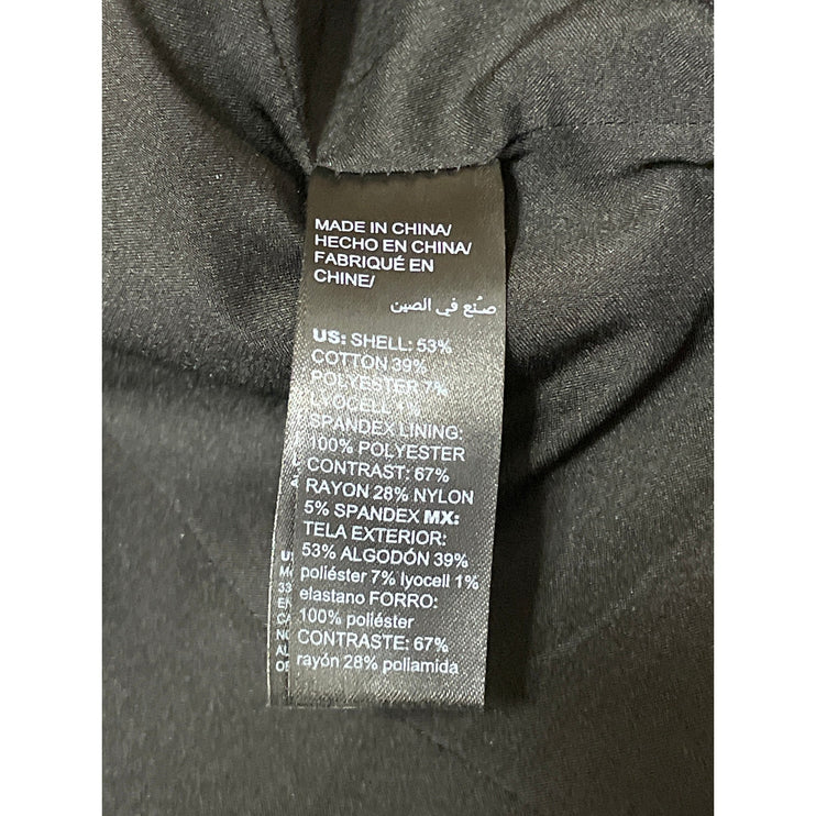 White House Black Market Open Front Long Sleeve Crop Blazer Coat Jacket Size 00