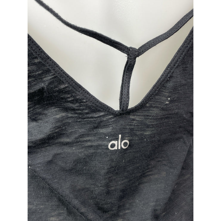 NEW Alo Yoga Alexa Strappy Sleeveless Yoga Gym Athletic Activewear Tank Top XS