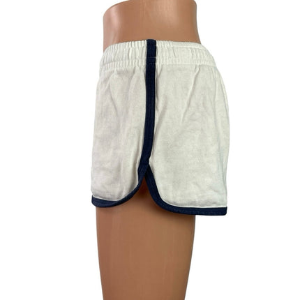 Brandy Melville Lisette White Casual Lounge Athletic Activewear Track Shorts S