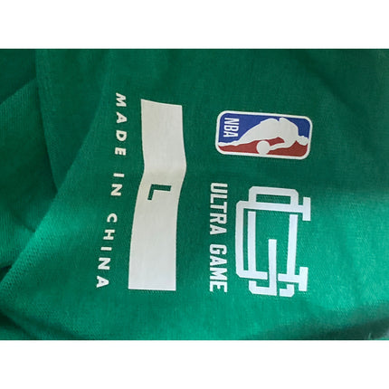 NEW NBA Boston Celtics Men's Green Short Sleeve Reflective Tee T-Shirt Top Sz L