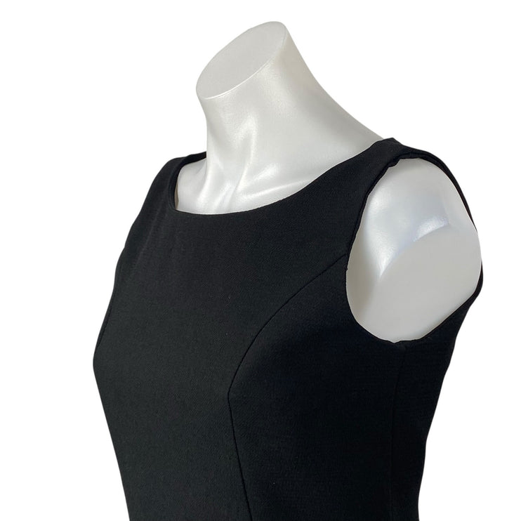 Sense Collection Women's Black Sleeveless Mini Tank Bodycon Sheath Dress Size S