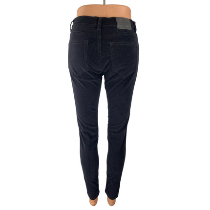 French Connection Womens Black Soft Stretch High Rise Skinny Denim Jeans Pants 6