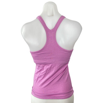 Lululemon Womens Pink Scoop Neck Sleeveless Yoga Athletic Activewear Tank Top 6
