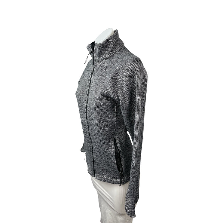 Columbia Optic Got It II Women's Herringbone Long Sleeve Sweater Coat Jacket M