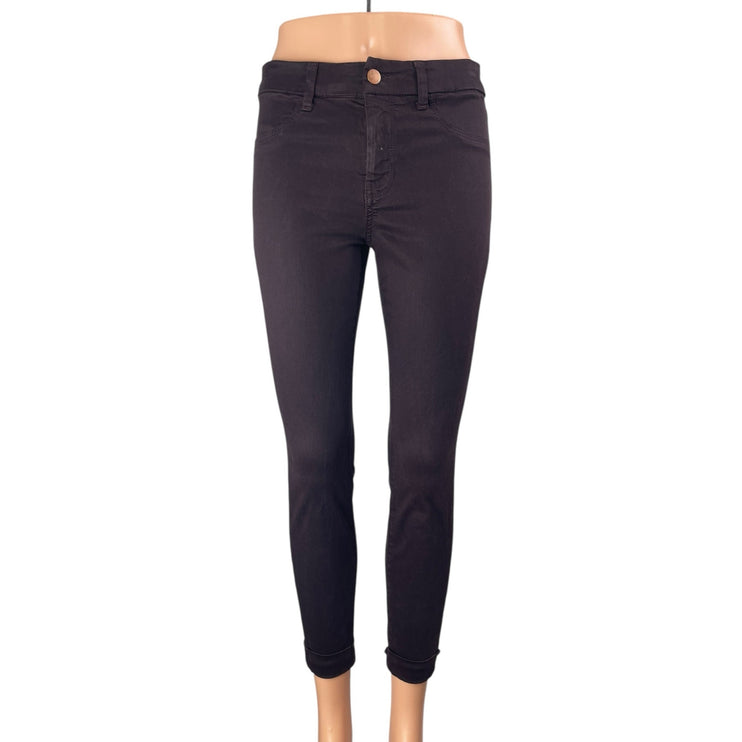 J Brand Women's Brown Mid Rise Slim Fit Skinny Leg Denim Jeans Pants Size 26