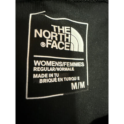 The North Face Women's Black Long Sleeve Logo Base Layer T Shirt Tee Top Size M