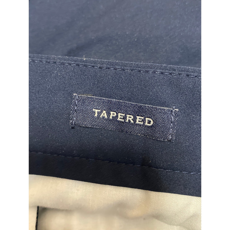 J.Crew Thompson Flex Tapered Men's Navy Blue Mid Rise Chino Trousers Pants 35