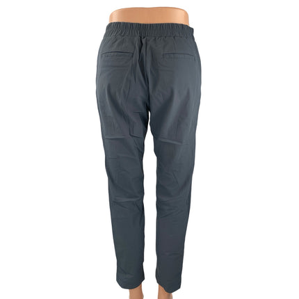 Zishen Women's Gray Mid Rise Athletic Activewear Trousers Jogger Sweat Pants S