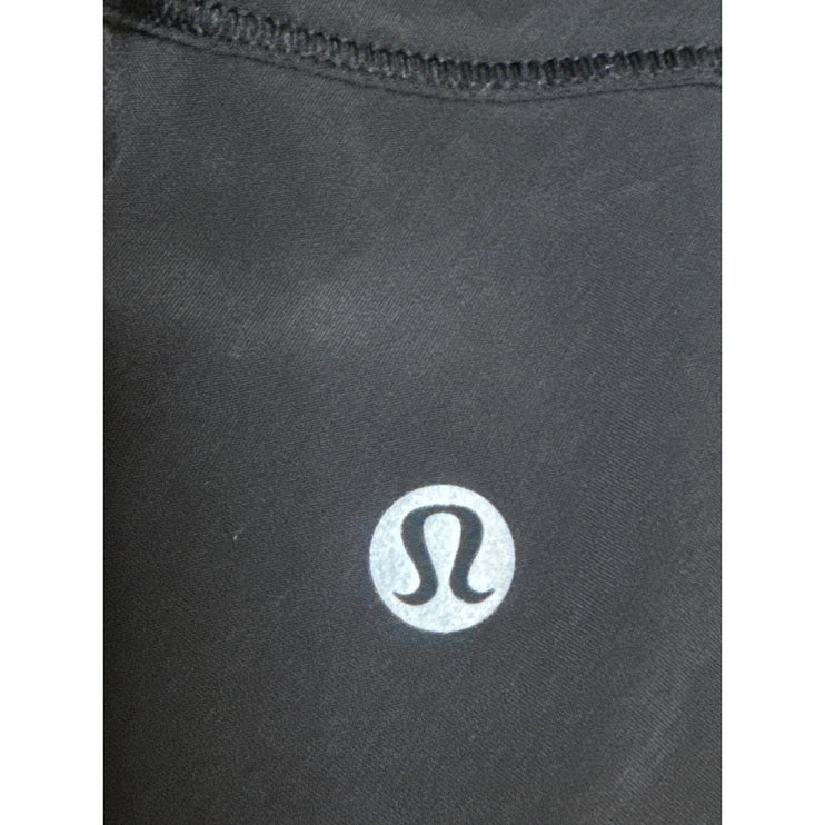 Lululemon Pace Rival Black Mid Rise Athletic Tennis Mini A-Line Skort Skirt Sz 4